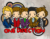 Coloring page One direction painted bySarah52130