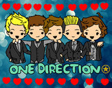 Coloring page One direction painted bycheyenneh