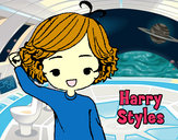 Coloring page Harry Styles painted byangel2425