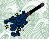 Coloring page Wizard Wand painted byangel2425