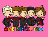 Coloring page One direction painted bySKW01
