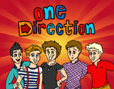 Coloring page One Direction 3 painted byCrystal