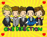 Coloring page One direction painted bysammy  