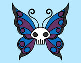 Coloring page Emo butterfly painted byJennyGore
