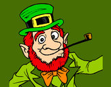 Coloring page Leprechaun painted byJennyGore