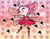 Coloring page Fairy with wings painted byAlyssa_29