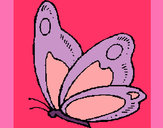 Coloring page Butterfly 14 painted byKissy316