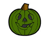 Coloring page Pumpkin IV painted byTammie