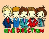 Coloring page One direction painted byelliejelly