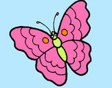Coloring page Butterfly 13 painted byems76