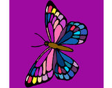 Coloring page Butterfly 10 painted bysofiababy
