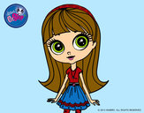 Coloring page Blyte painted byrainbow