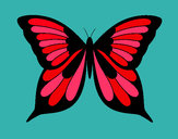 Coloring page Butterfly 19 painted byeden