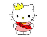 Coloring page Princess Kitty painted bypakhi