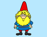 Coloring page Happy gnome painted byBigricxi