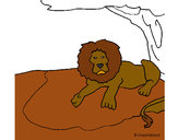 Coloring page The Lion King painted byKiara