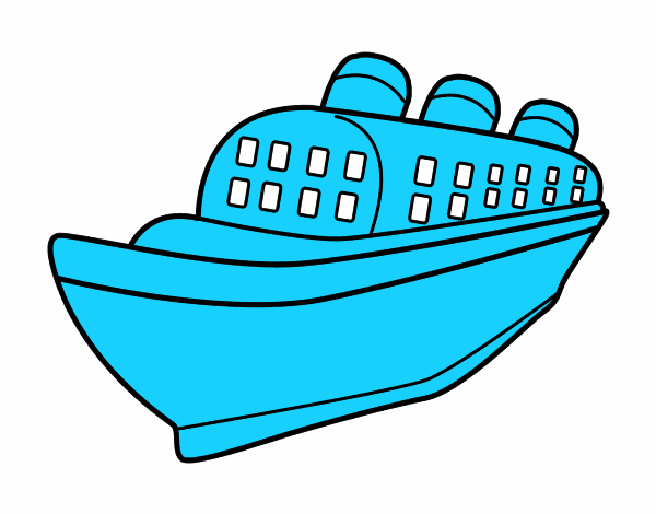 Ocean liner ship