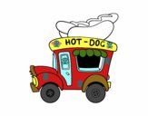 Hot dog food truck