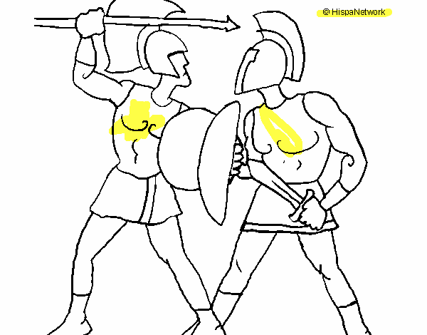 Gladiator fight