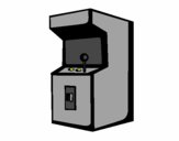 Coloring page Arcade machine painted byredhairkid