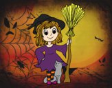 Hallowen witch costume