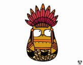 Owl indian chief