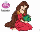 Tangled - Rapunzel with floating lights