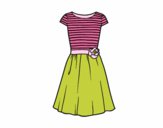 Coloring page Casual dress painted bynelli00949
