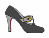 Coloring page Chic shoes painted bynelli00949