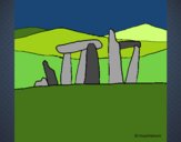Coloring page Dolmen painted bySearlait