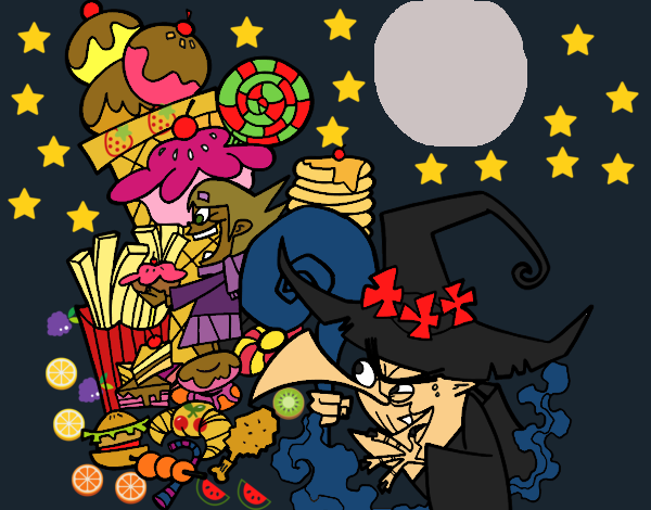 Gretel and the witch