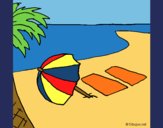 Coloring page Summer 4 painted byKArenLee
