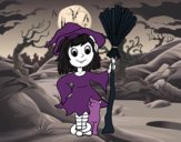 Hallowen witch costume