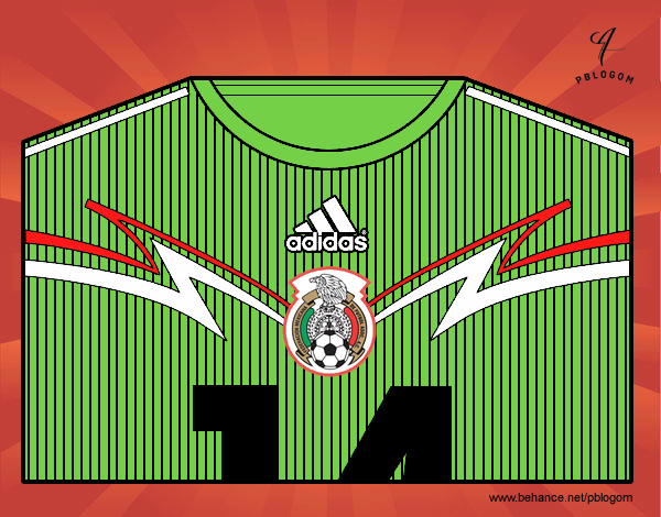 Mexico World Cup 2014 t-shirt