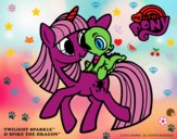 Coloring page Twilight Sparkle painted byGramanana4