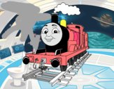 James the red engine