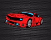Coloring page Fast sports car painted byjayjay