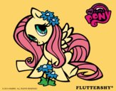 Coloring page Fluttershy painted byJijicream