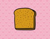 A slice of bread