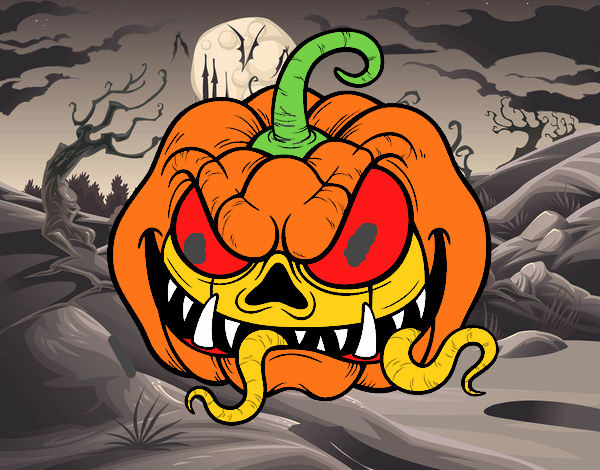 Terrifying pumpkin
