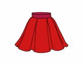 Flared skirt