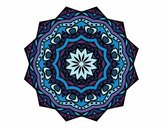 Coloring page Mandala with stratum painted bySkmpyUncrn