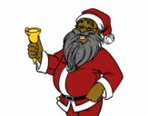 Coloring page  Santa Claus with bell painted bySkmpyUncrn