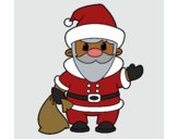 Coloring page Father Christmas 4 painted bySkmpyUncrn