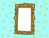 Coloring page Wall mirror painted byAnia