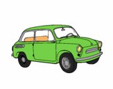 Coloring page Classic car painted byAnia