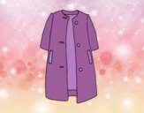 Coloring page Lightweight coat painted byAnia