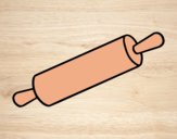 Coloring page A Rolling pin painted byAnia
