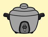 Coloring page Pressure cooking painted byAnia
