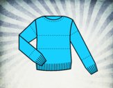 Coloring page Sweater painted byAnia